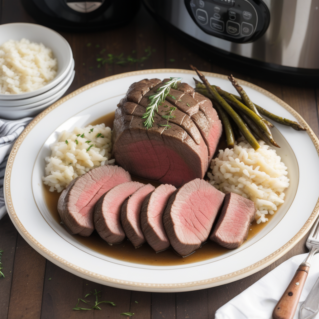 beef tenderloin in crock pot