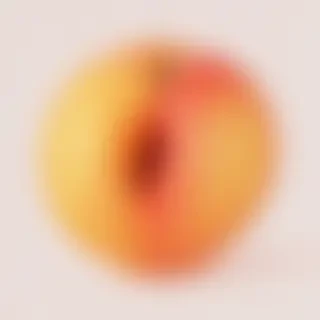 peach color background
