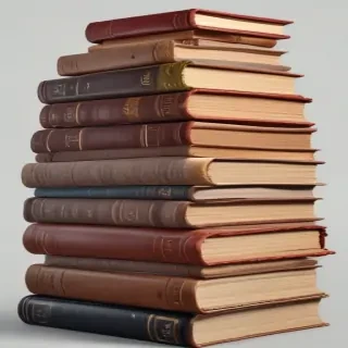 books stacked clipart