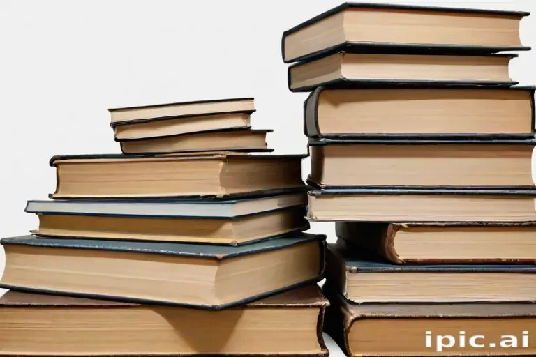 book stack png