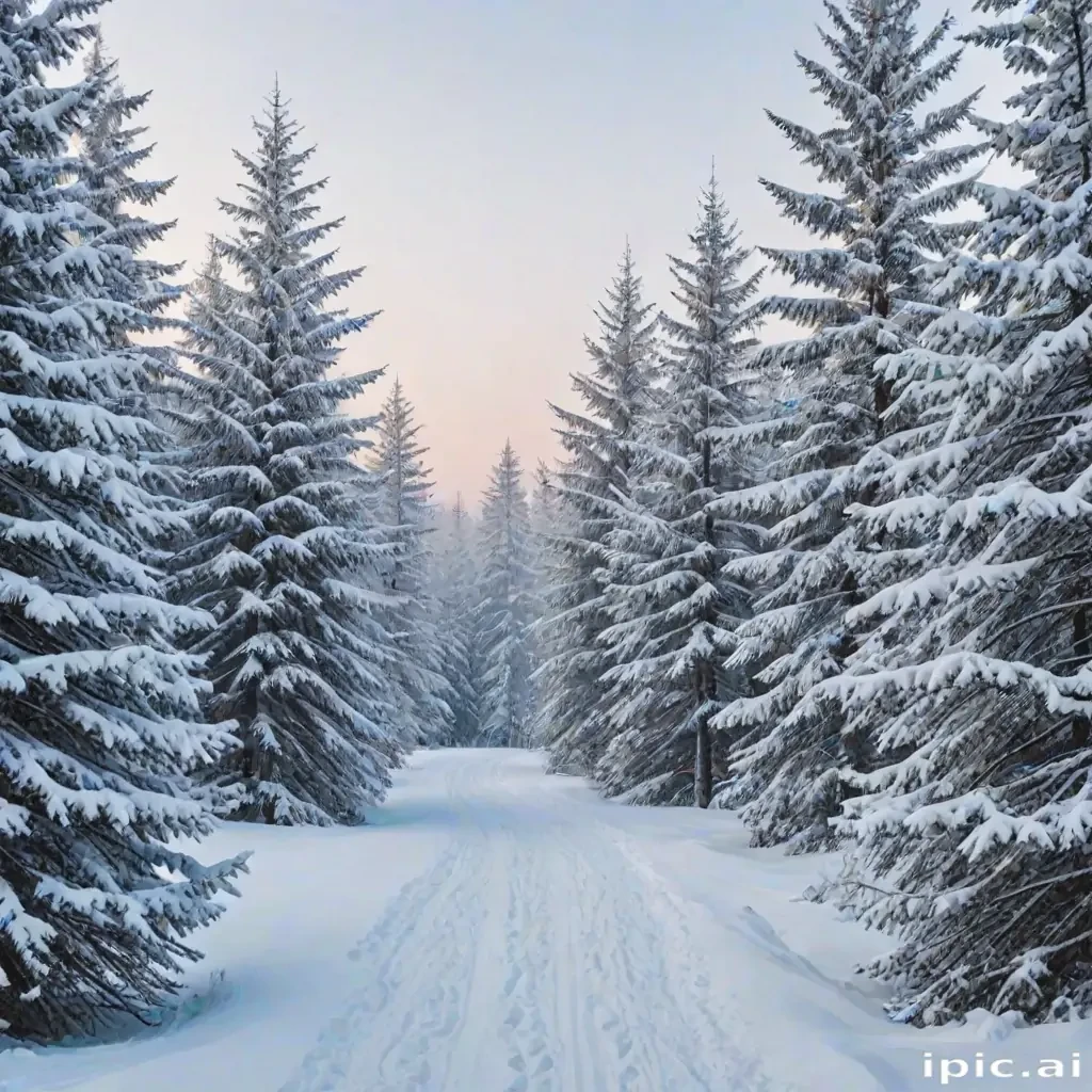 winter zoom background
