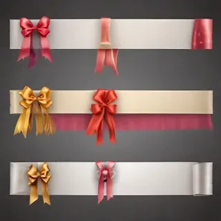 ribbon banners