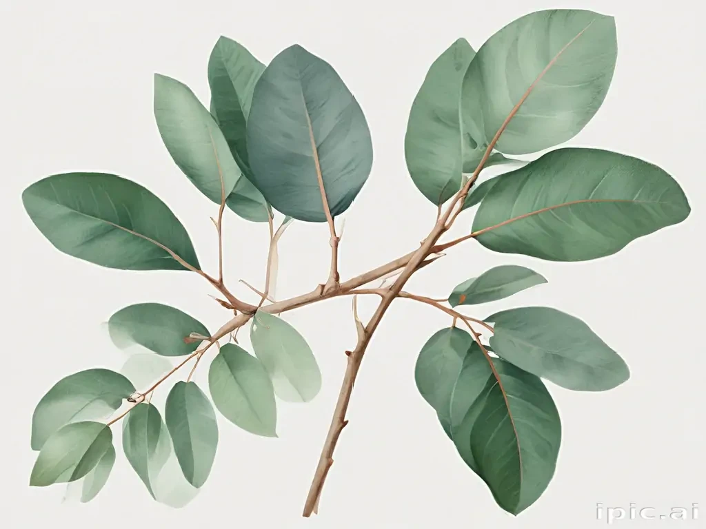 transparent eucalyptus clipart