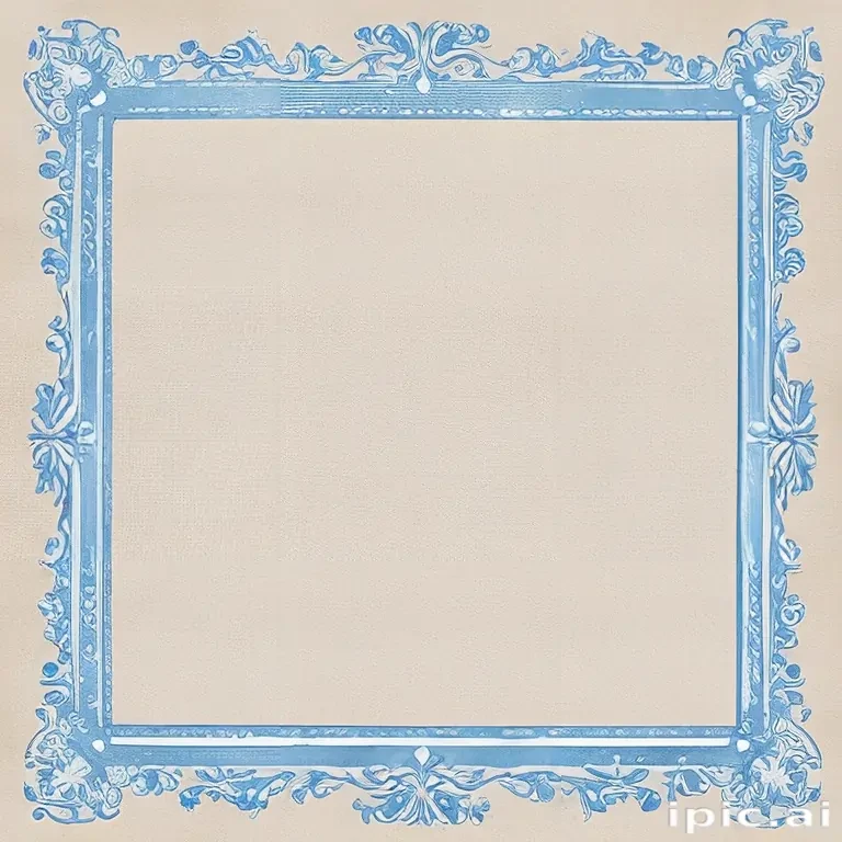 blue border png