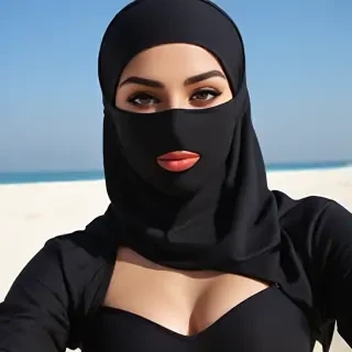 niqab bikini