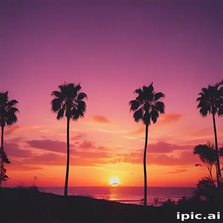sunset aesthetic wallpaper