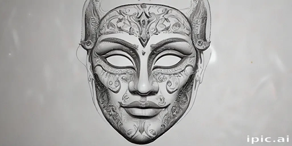 mask drawing