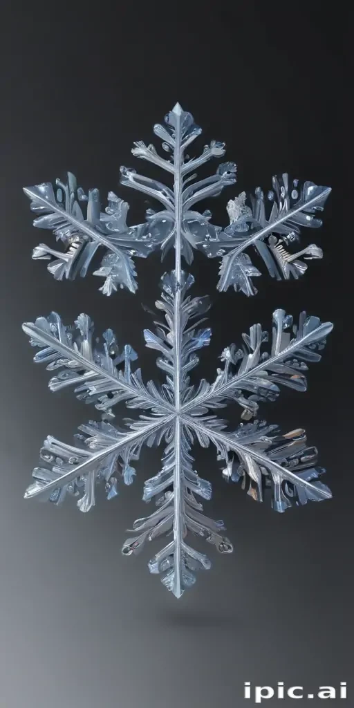 transparent background snowflake clipart