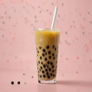 boba tea background