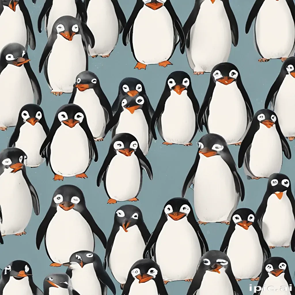 penguin background