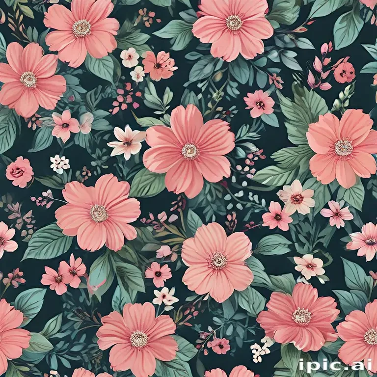 floral computer background