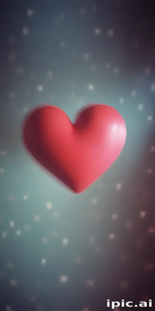 blurry heart