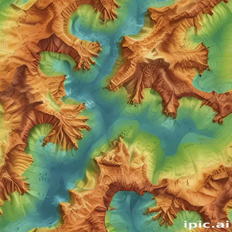 topography png