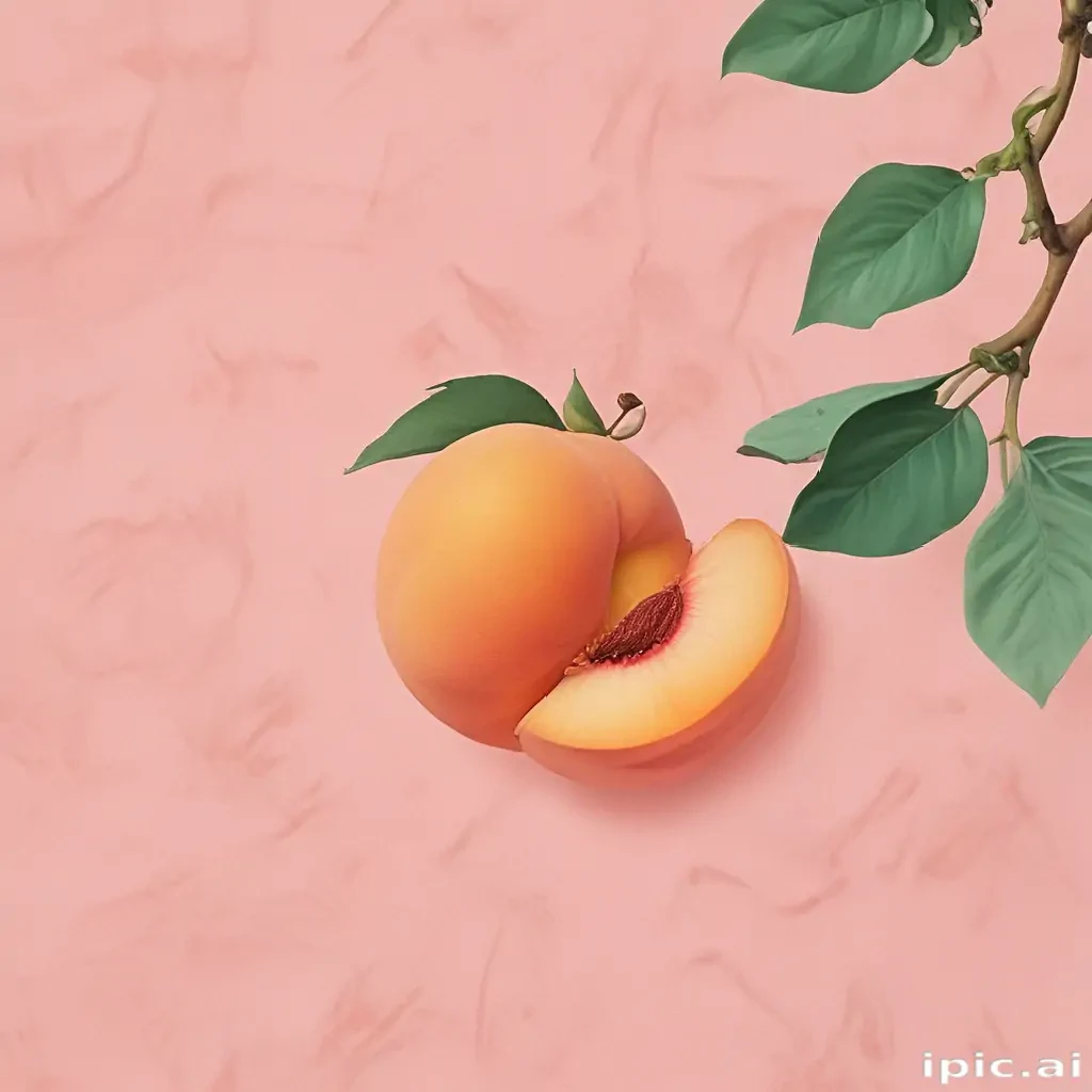 peach aesthetic wallpaper