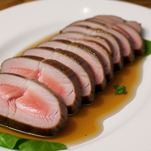 what does duck breast taste like