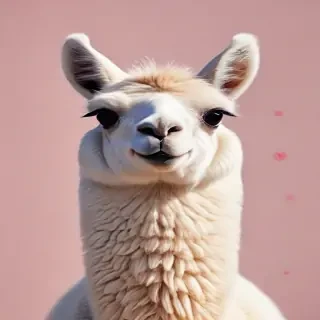 cute llama wallpaper