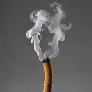 smoking transparent background