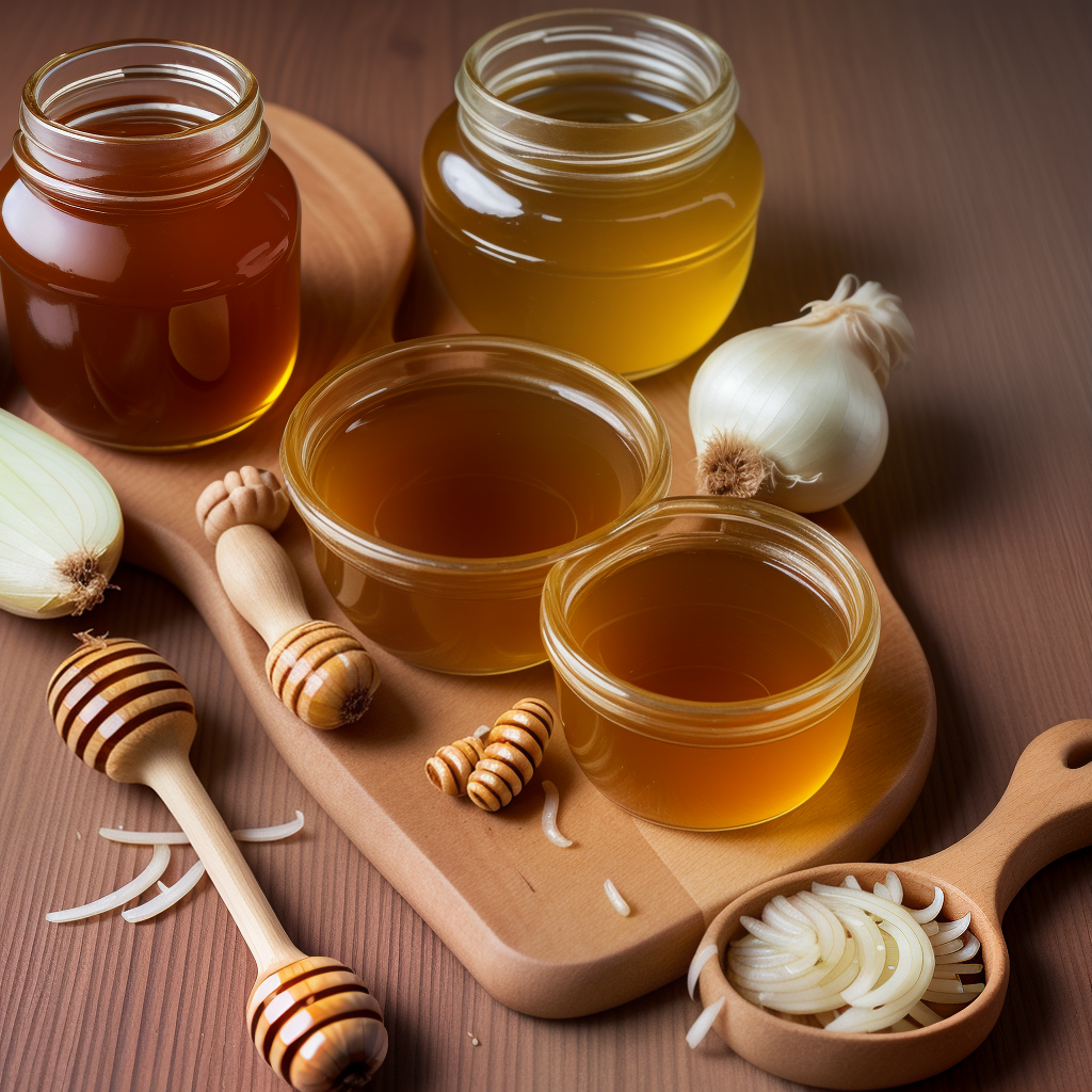 honey and onion for cough