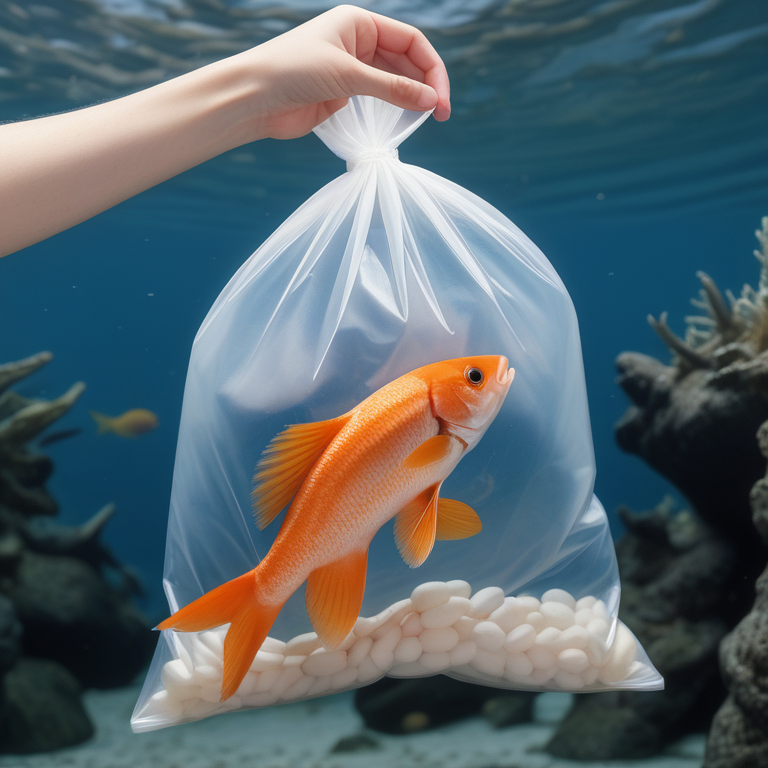 how long can fish stay in bag