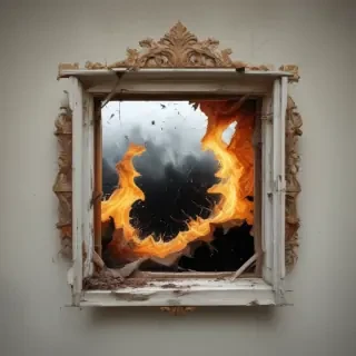 broken window png