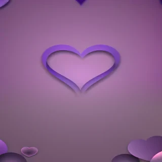 heart purple wallpaper