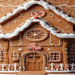 gingerbread house png