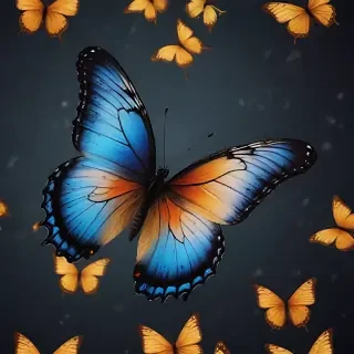 butterfly backround