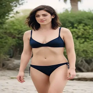 Lizzy Caplan in bikini