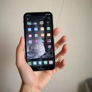 person holding phone