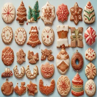 clipart christmas cookies