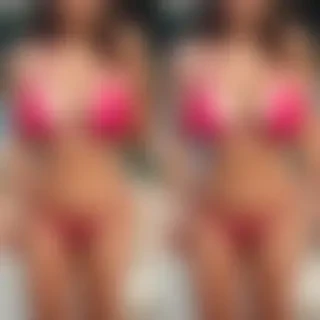 small bikini big boobs