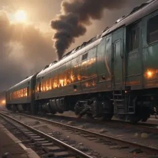 train transparent
