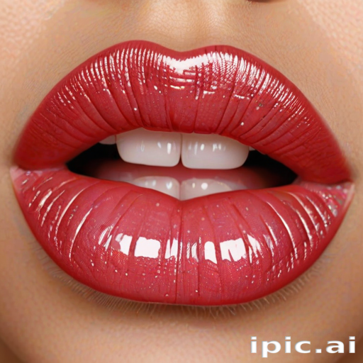 glossy lips png