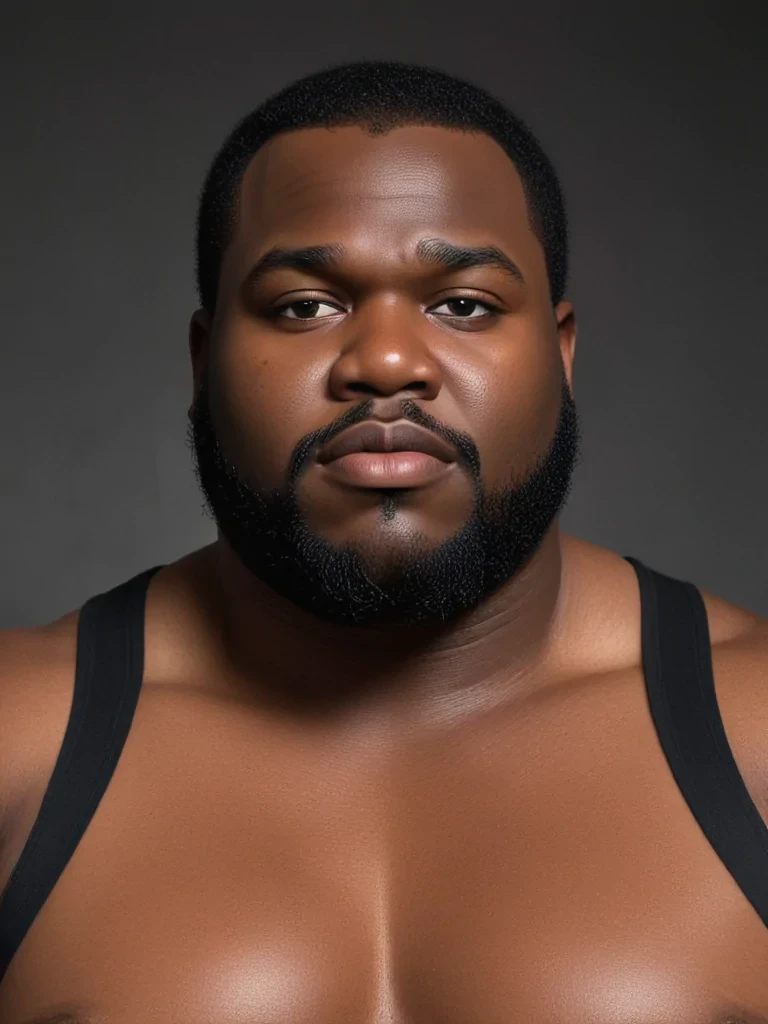 fat man black