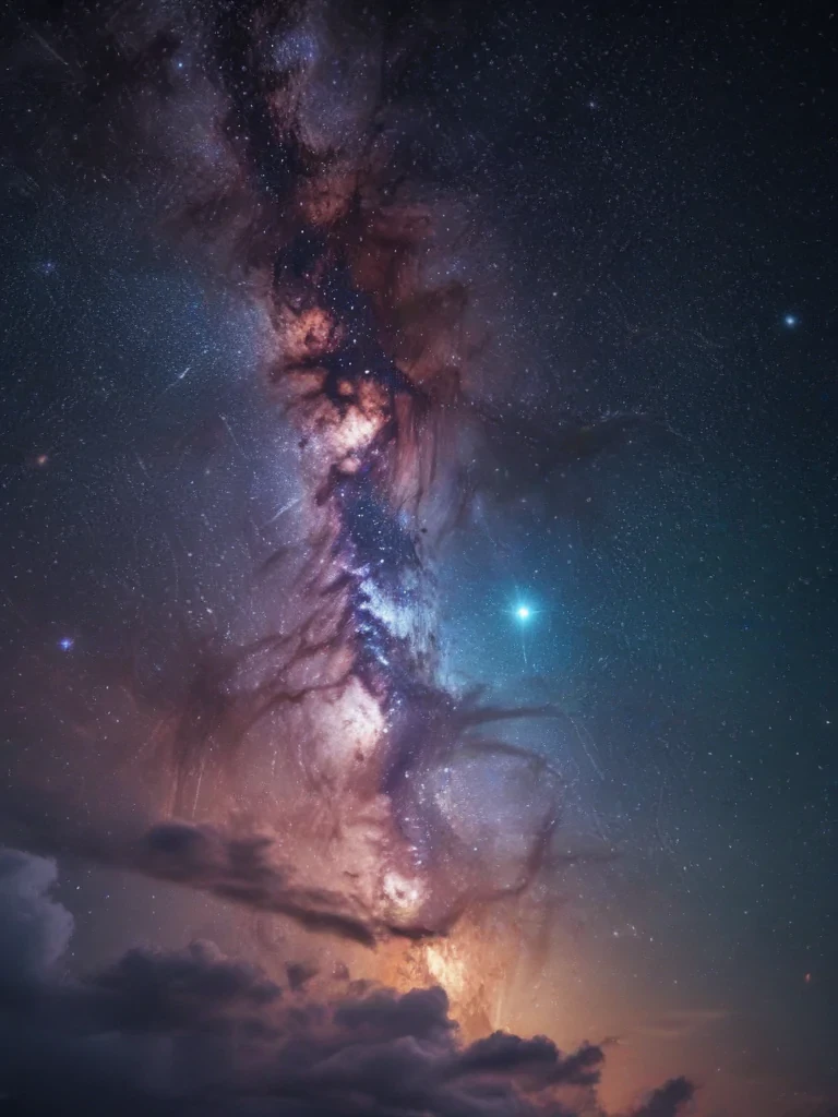 starry background aesthetic