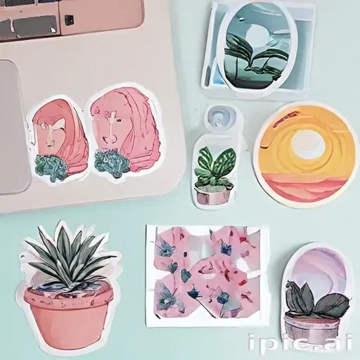 aesthetic printable stickers