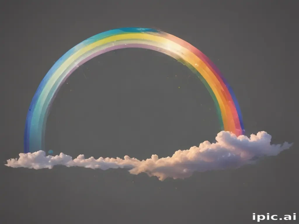 transparent background rainbow clipart