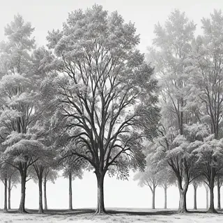 images of trees for drawing