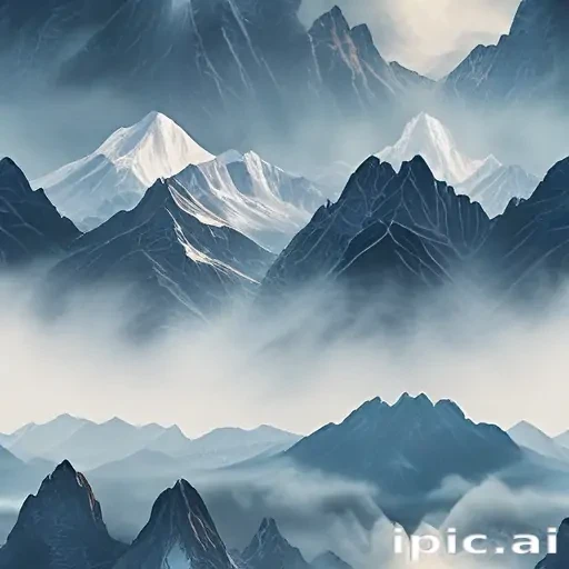 transparent mountains