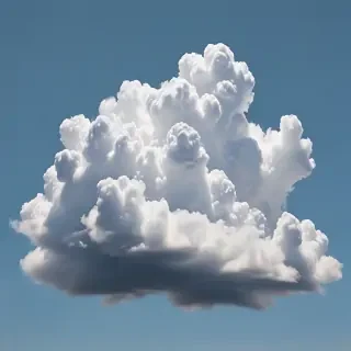 clouds no background
