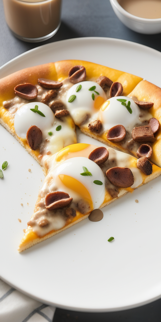 breakfast pizza recipe with gravy
