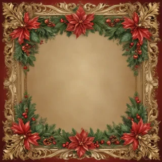 christmas frame clipart