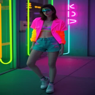 neon colors