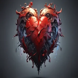 aesthetic heart wallpaper
