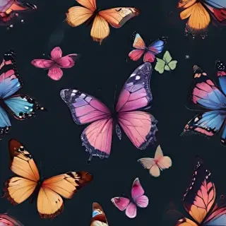 aesthetic butterfly wallpaper