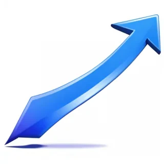 blue arrow png