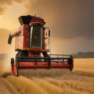 combine harvester
