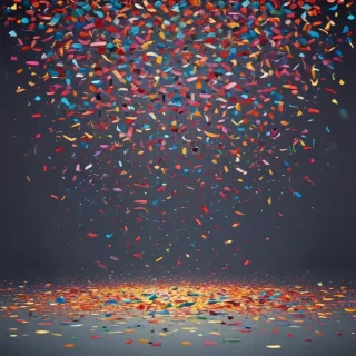 confetti vector