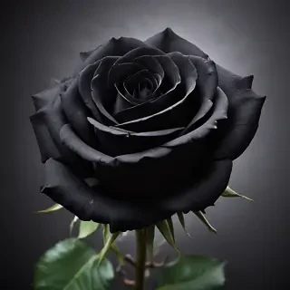 black rose photo