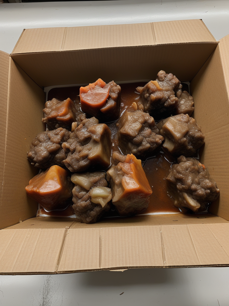 15 lb box of oxtails